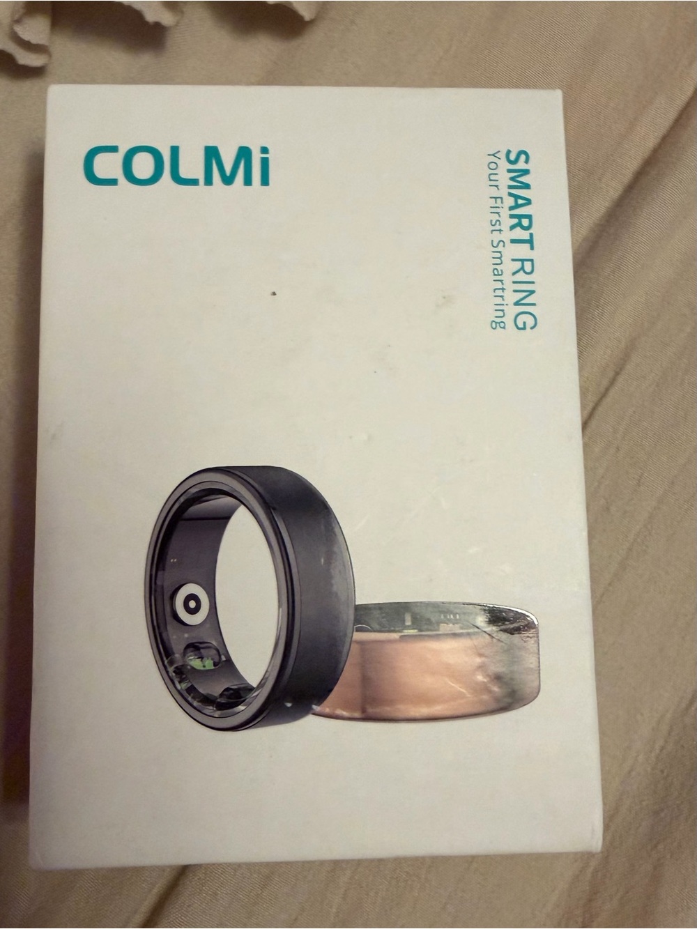 COLMI NWT Smart Ring in Rose Gold Size 7